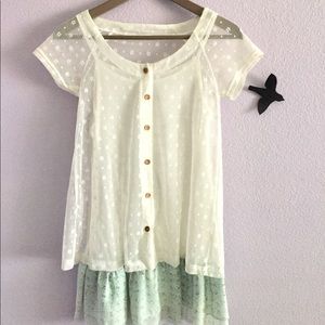 Cute Two-Piece Tank Top